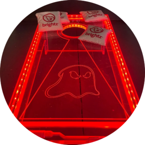 Custom LED Acrylic Cornhole Boards